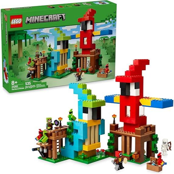 LEGO Minecraft As Casas dos Papagaios 21282