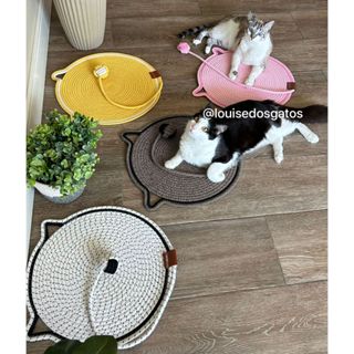 Tapete Arranhador Brinquedo Gato/ Interativo/ Limpa Pata em Oferta na Shopee