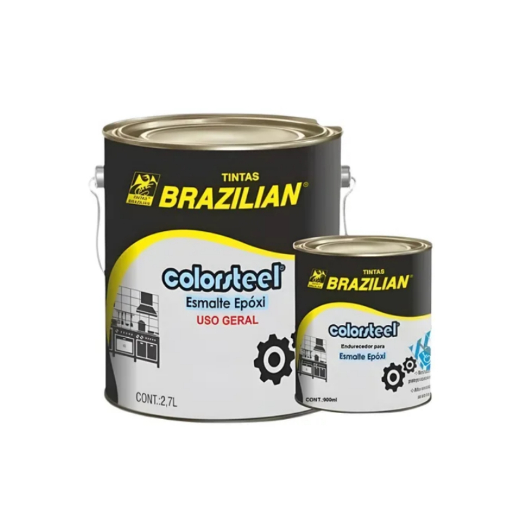 Tinta Epóxi Alta Resistência Componente A+b Brazilian 3,6l