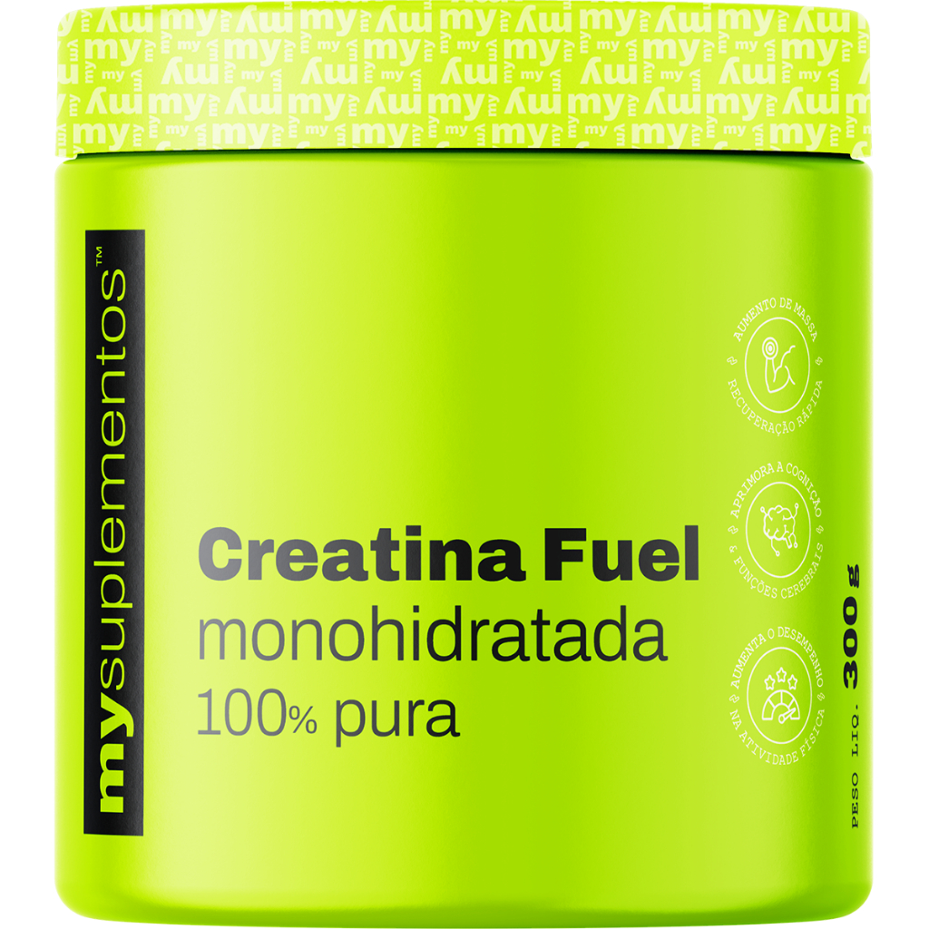 Creatina Monohidratada Fuel 300g | 100% Pura - My Suplementos em Oferta na Shopee