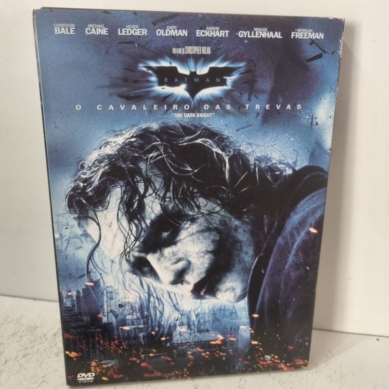 Dvd Original com Luva - Batman o Cavaleiro das Trevas ( dvd Simples)