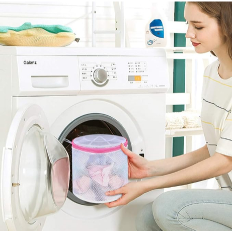 Saco De Telinha P/ Lavar Sutiã / Roupa Íntima Máquina De Lavar Roupas (SA3066)