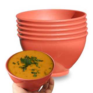 Cumbuca Bowl 700ml Varias Cores; Kit 2,4,8,16, ou 24(Plástico). Caldos, Petiscos, Sobremesas. em Oferta na Shopee