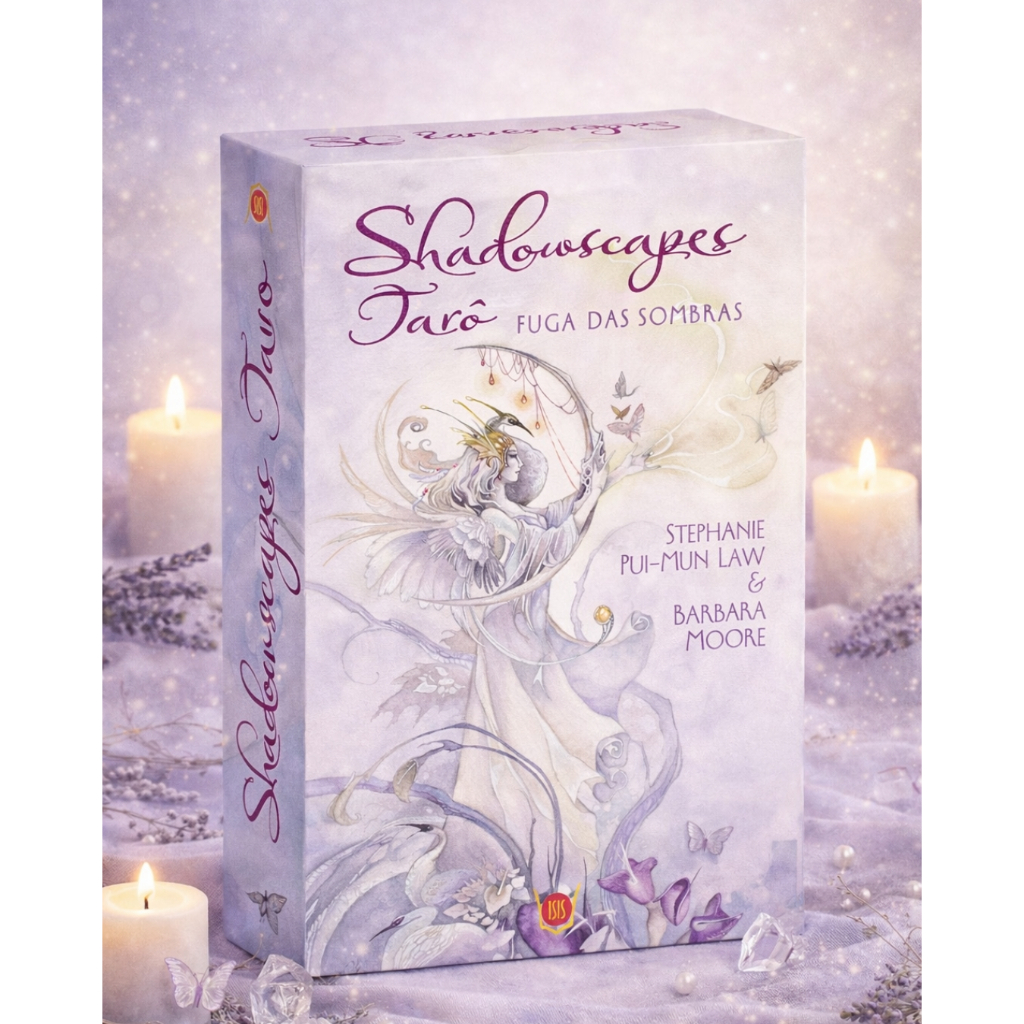 Tarô Shadowscapes Fuga das Sombras 78 Cartas + Livro | Tarot Místico Artístico Autoconhecimento