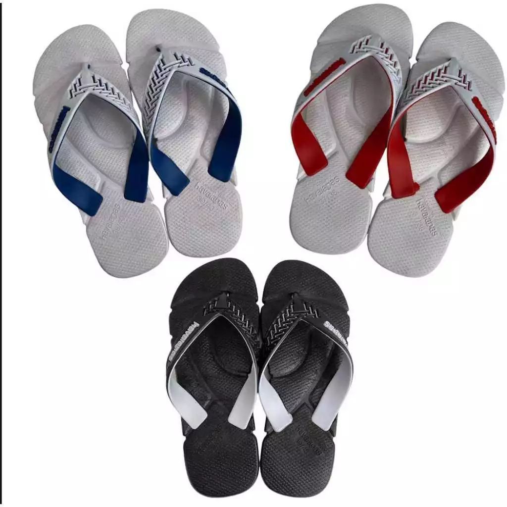 KIT 3 PARES chinelo sandalia masculino feminina ortopedico anatômico macio tira reforçada leve