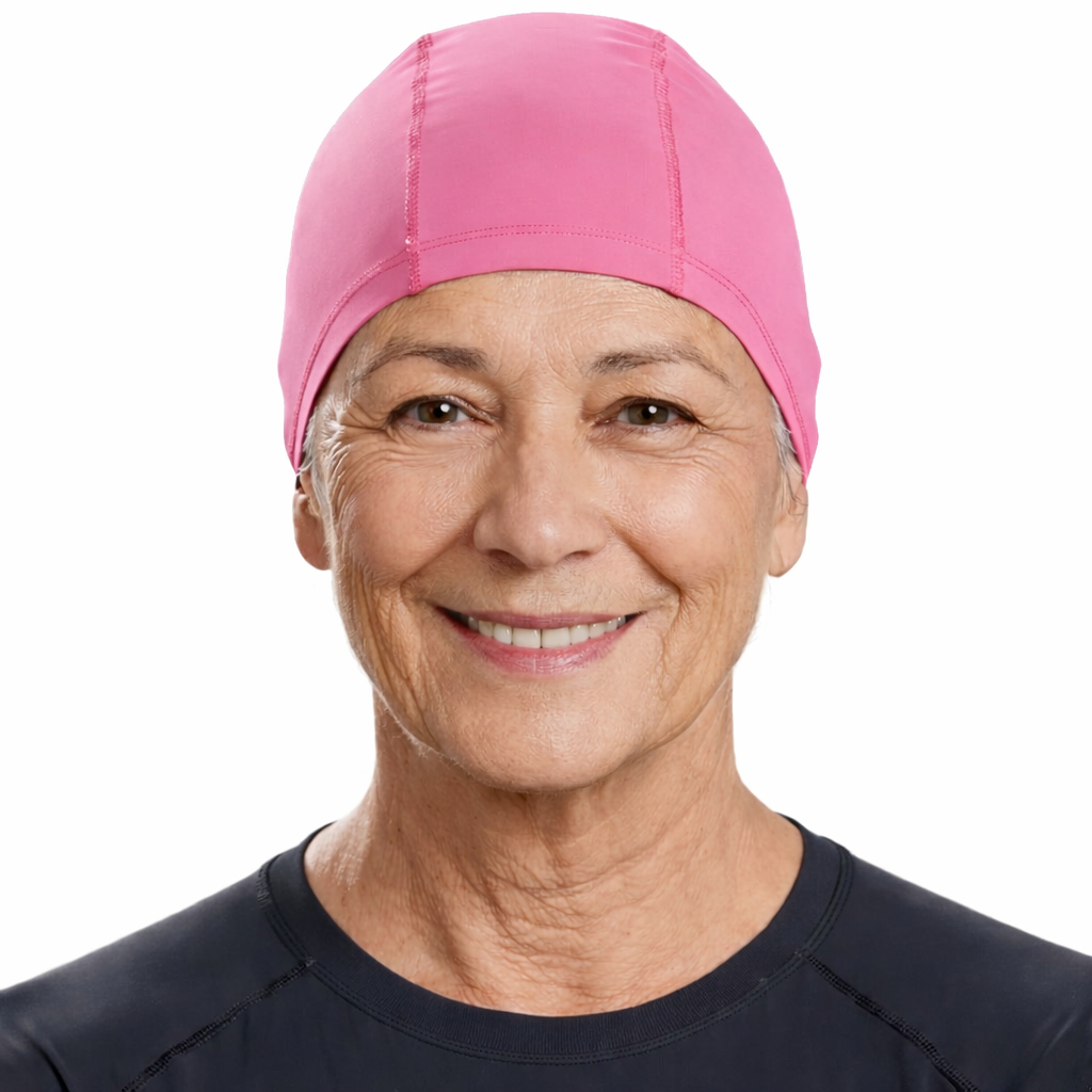 Touca de Natação para Hidroginástica Adulto Confortável Elástica Secagem Rápida Anticloro em Oferta na Shopee