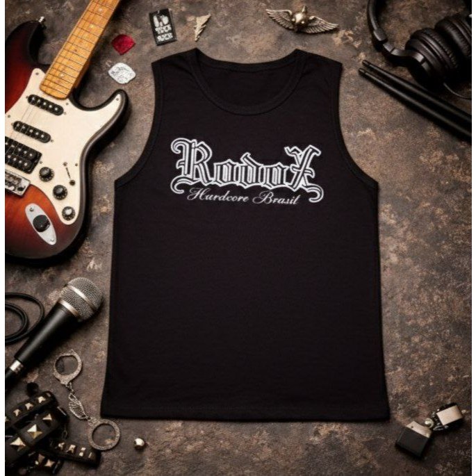 Camiseta Regata Machão Masculina Rodox 2026 Hardocore Brasil 100% Algodão Leve Confortável Envio Imediato Fé Culto Top em Oferta na Shopee
