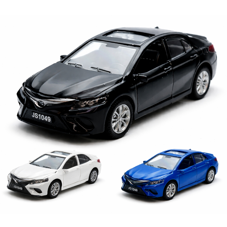 Miniatura Toyota Corolla 1:38 Metal Fricção Abre Portas Pneu Borracha Realista