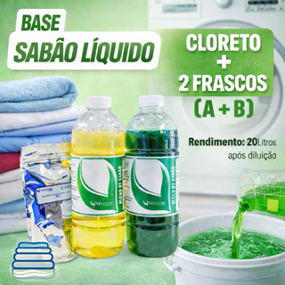 Base Concentrada Sabao Liquido Power Fresh premium 20L Verzzon em Oferta na Shopee