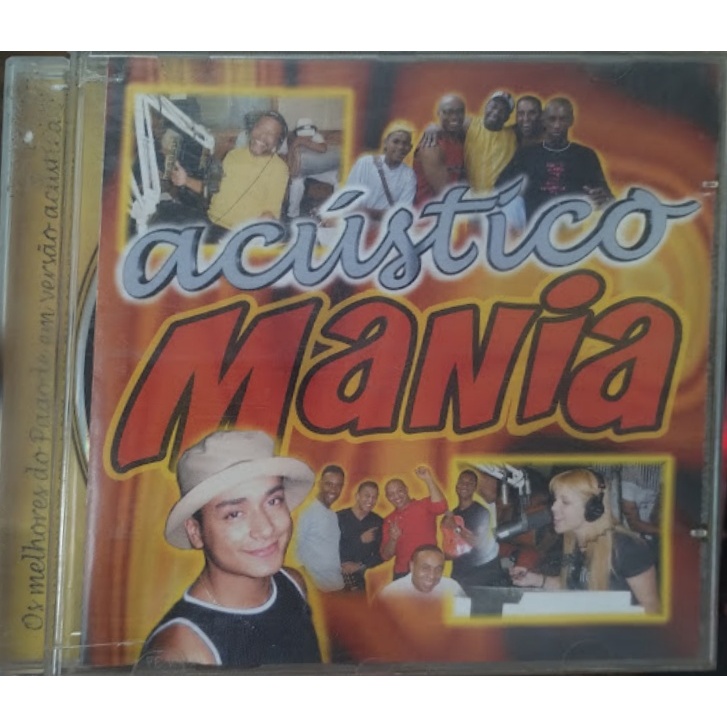 CD ACÚSTICO MANIA - O MELHOR DO PAGODE HARMONIOA DO SAMBA, MARTINHO DA VILA, PIQUE NOVO, ADRYANA, KILOUCURA