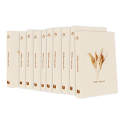 Kit 10 Bíblias Sagrada Trigo | NVA | Capa Brochura