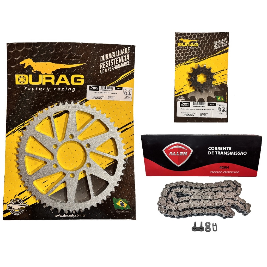 Kit Relação Transmissao Xtz Crosser 150 Motoboy Trilha