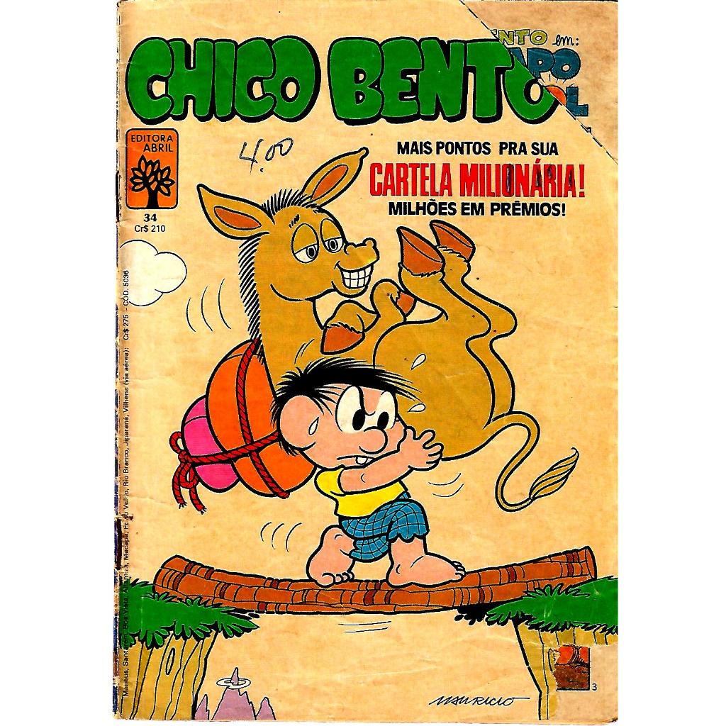 CHICO BENTO #34-EDITORA ABRIL-DEZEMBRO DE 1983