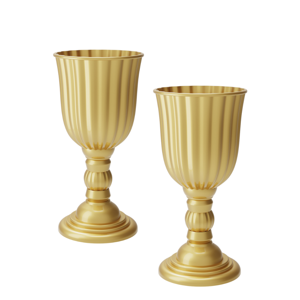 Kit 2 Vasos Dubai Grande para Decoração Festa infantil, eventos, flores e Doces - várias cores em Oferta na Shopee