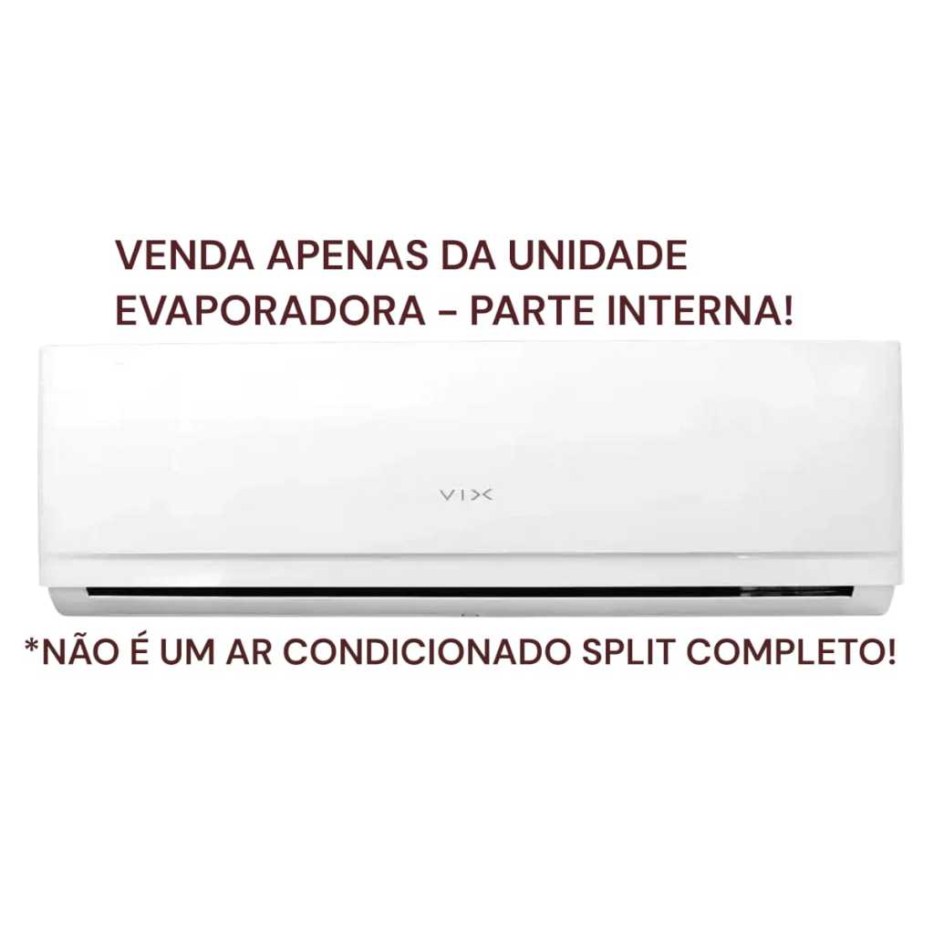 Evaporadora Split Vix 9000 Btus Frio 220v R-410A Convencional AS-09CR2SYDDK00_IDU