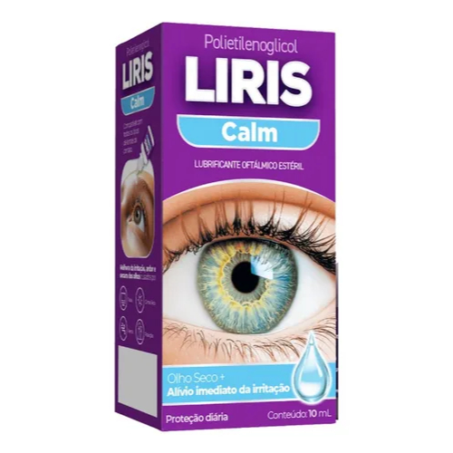 Lubrificante Oftálmico Colírio Liris Calm 10ml - Genom