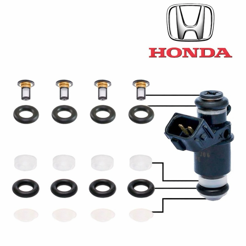Kit Reparo Bico Injetor Honda Fit Civic New Fit 1.7 2001 a 2005