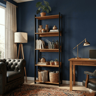 EXCLUSIVO - Estante Organizadora Livreiro Sapateira Estilo Industrial Madeira em MDP Prateleira Sala Cozinha Decoração em Oferta na Shopee