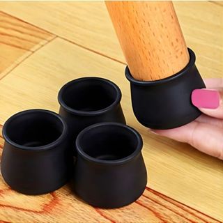 Kit Protetor de Silicone para Pés de Cadeira e Mesa Pés Pezinho Redondo em Oferta na Shopee