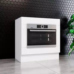 Balcão Forno de Embutir Americana Henn 80cm