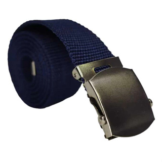 Cinto Masculino Militar Azul em Nylon Polipropileno 3,5 cm de Largura Lançamento em Oferta na Shopee