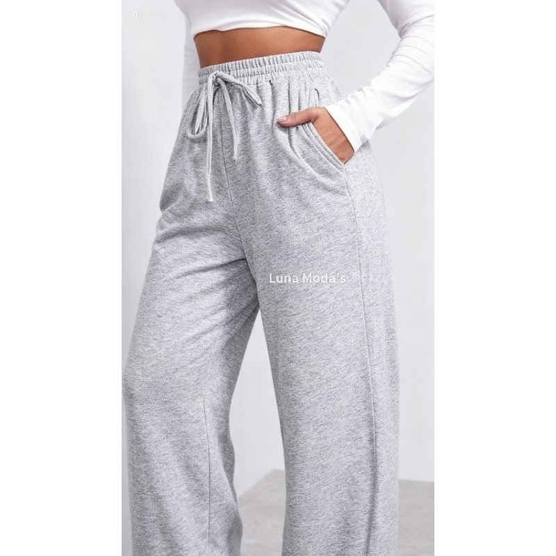 Calça Pantalona Feminina Lanzinha Inverno em Oferta na Shopee