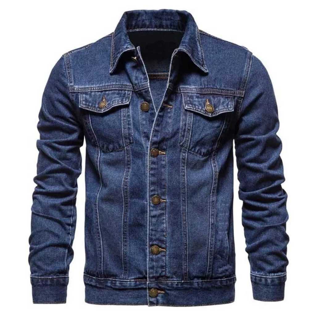 Jaqueta Sarja Ou Jeans Masculina Premium.