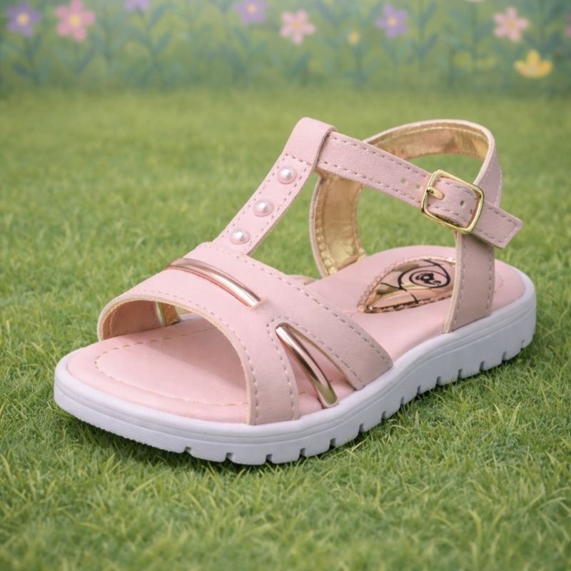 Sandália Infantil Rosa Confortável e Leve | Antiderrapante com Fivela Ajustável – Ideal para Escola e Passeios em Oferta na Shopee