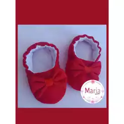 Conjunto 3 pares de sapatinhos de bebê