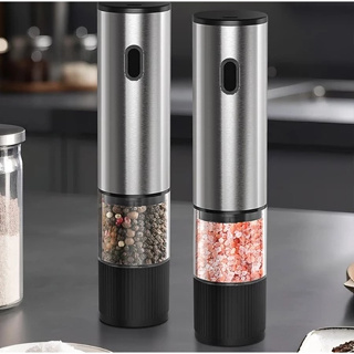 Moedor Pimenta Elétrico ZEIN Moinho ABS Aço Aspereza Ajustável Automático em Oferta na Shopee