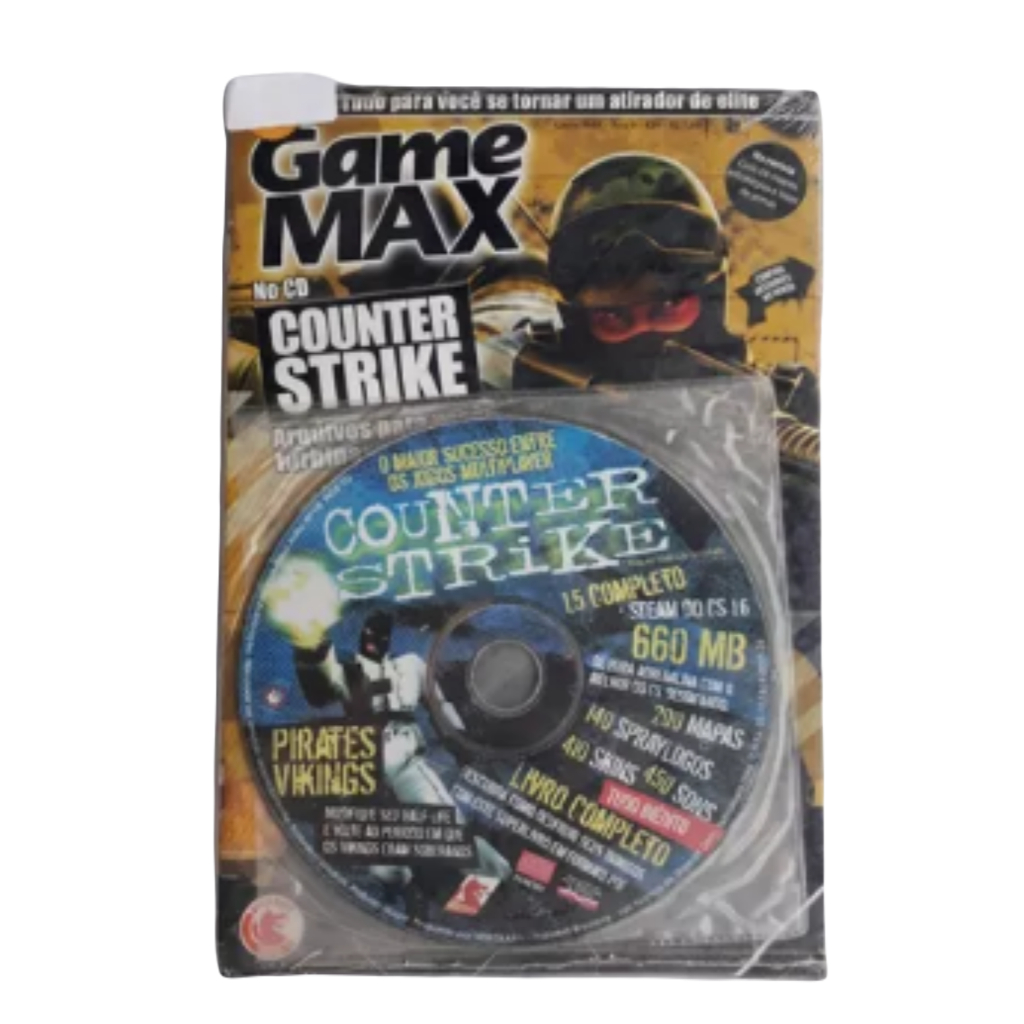 Cd De Jogo Pirates Vikings, Counter Strike, Game Max m32
