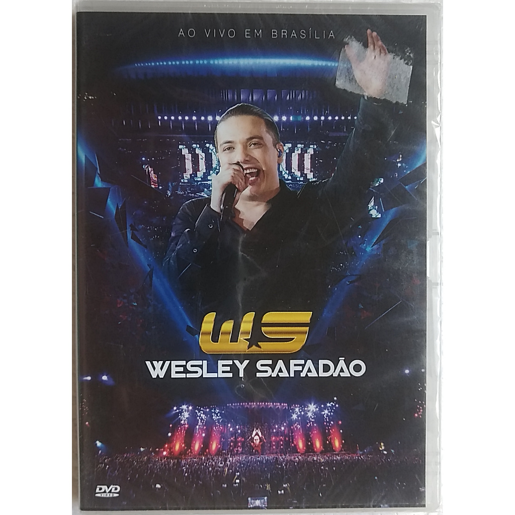 Dvd Wesley Safadão ''Ao Vivo Em Brasília'' DVD Original (Lacrado)