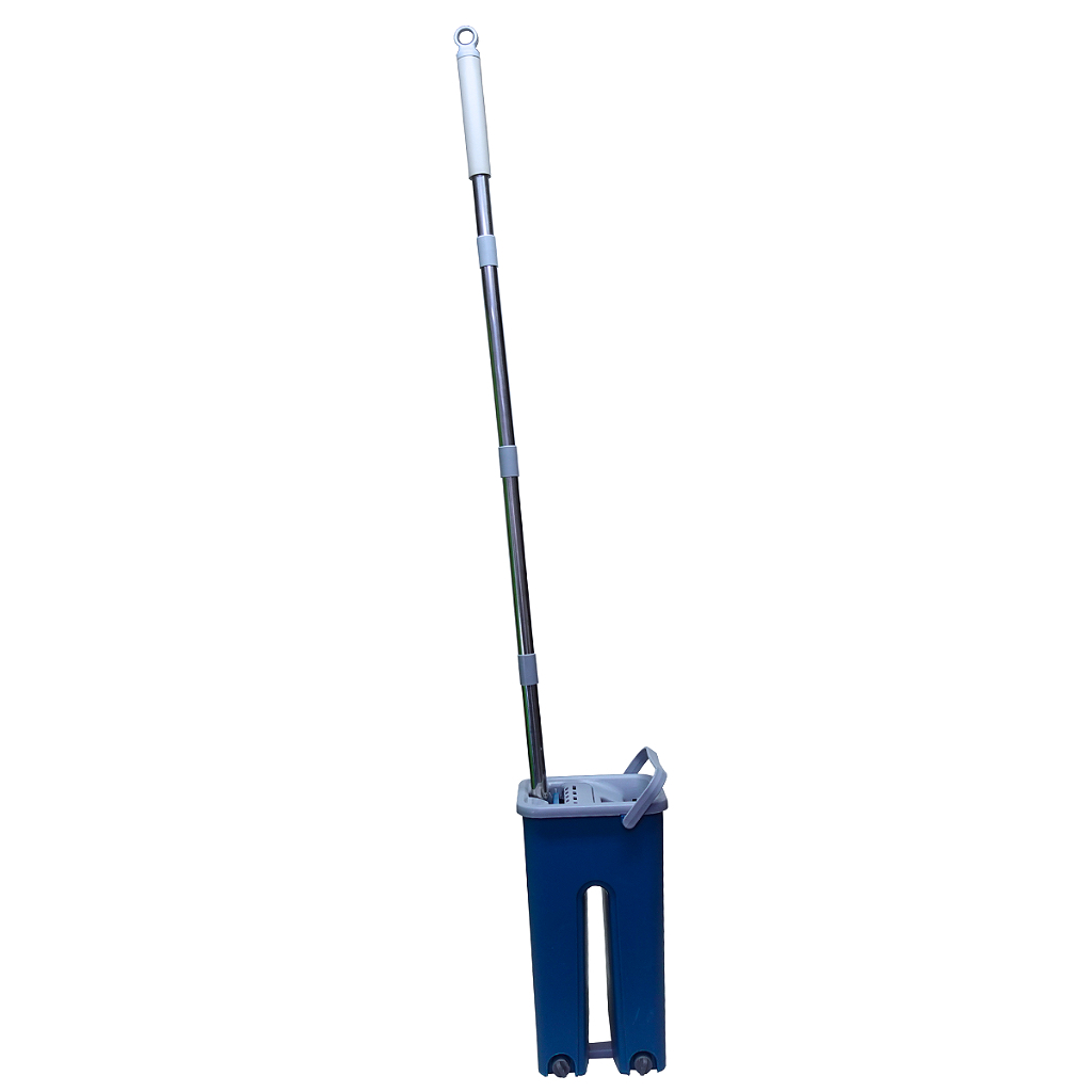 Esfregão Mop Flat Tronos com Balde 6L + 3 Refis - Limpeza Prática, Custo-Benefício