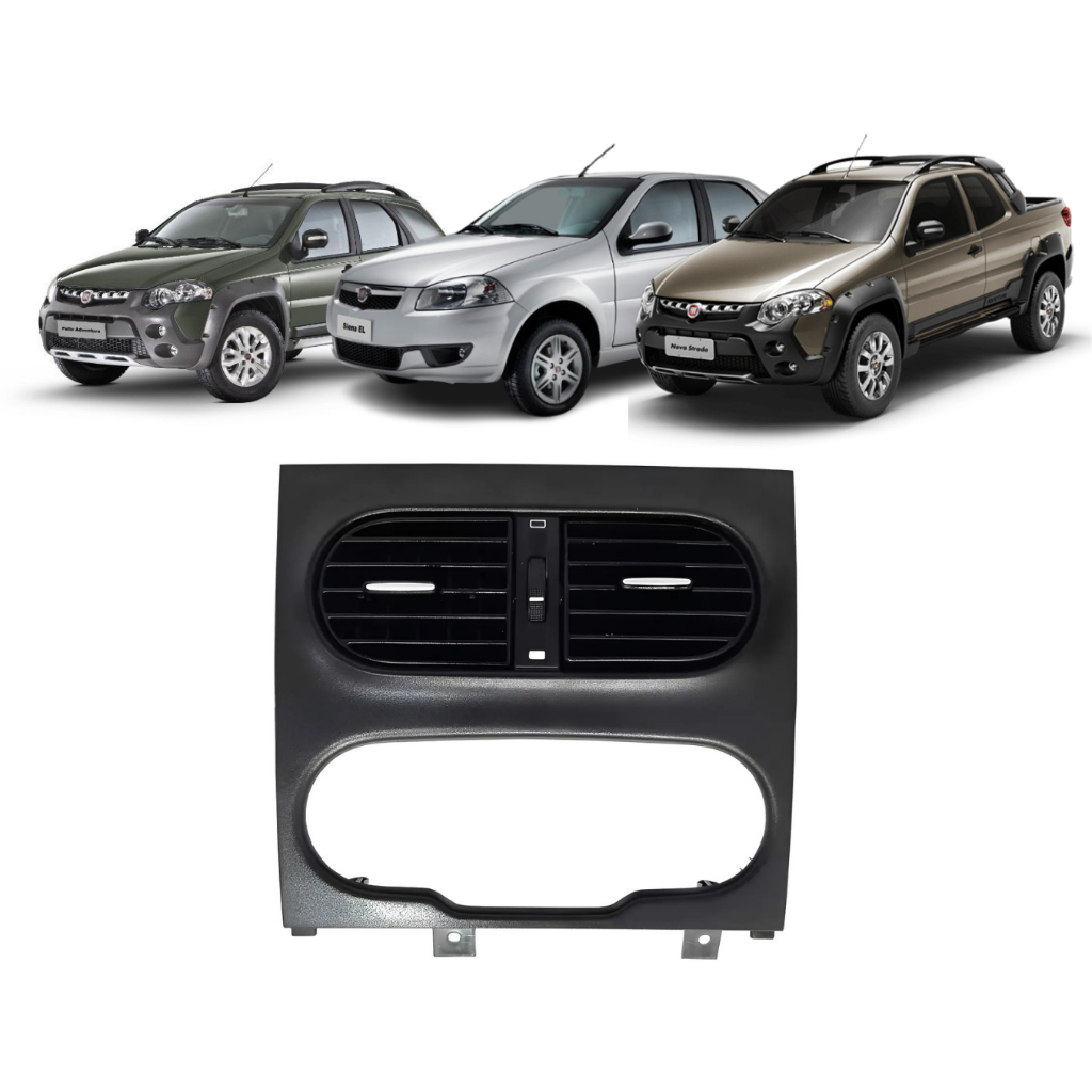 Painel de Difusor de Ar Original Fiat Palio, Strada, Siena Modelos Adventure, Trekking, Weekend, Working, EL