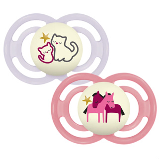 Chupeta Perfect Night Mam Dupla 6m+ CH71322 em Oferta na Shopee