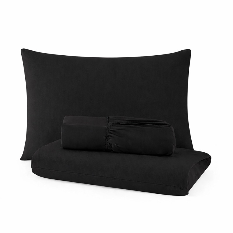 OFERTA RELÂMPAGO Jogo de Cama 400 Fios Micropercal 3 Peças Toque de Hotel Premium Casal Queen solteiro King Berço