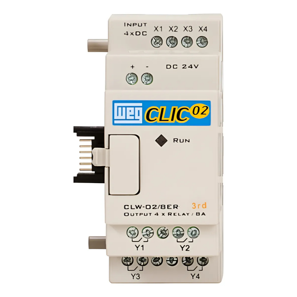 clp Unidade De Expansão Digital (clp) Weg-clic02 Clw-02 8er-d  24v
