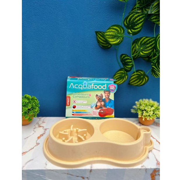 Comedouro Duplo Anti Formiga Pet Bebedouro automático suporte para Garrafa cachorro gato coelho