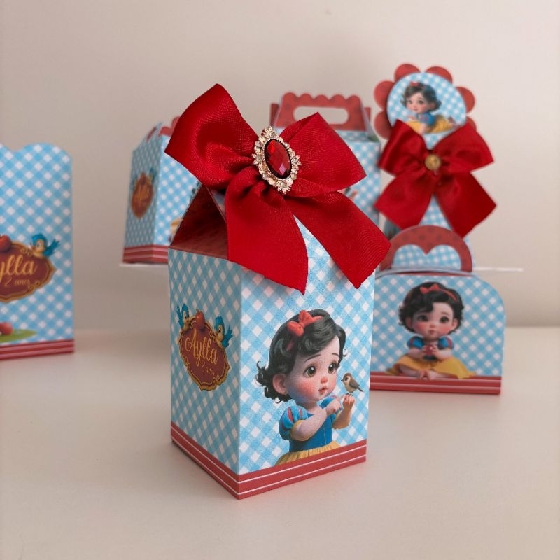 Lembrancinha Branca de neve baby - Personalizados Branca de neve baby