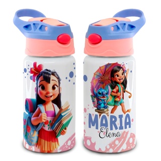 🧃✨ Garrafa Infantil Personalizada com Nome | Squeeze Escolar com Personagens em Oferta na Shopee