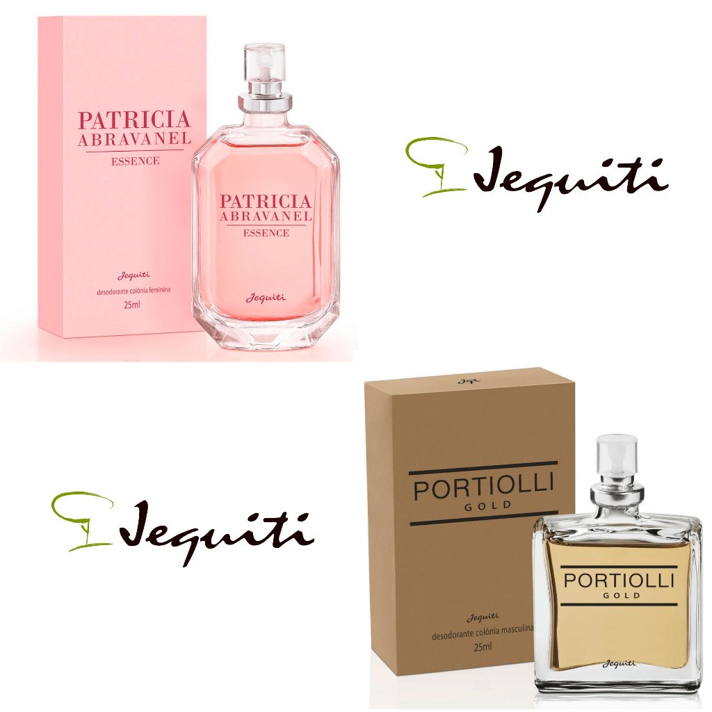 Kit Jequiti 25ml – Portiolli Gold & Patricia Abravanel Essence em Oferta na Shopee