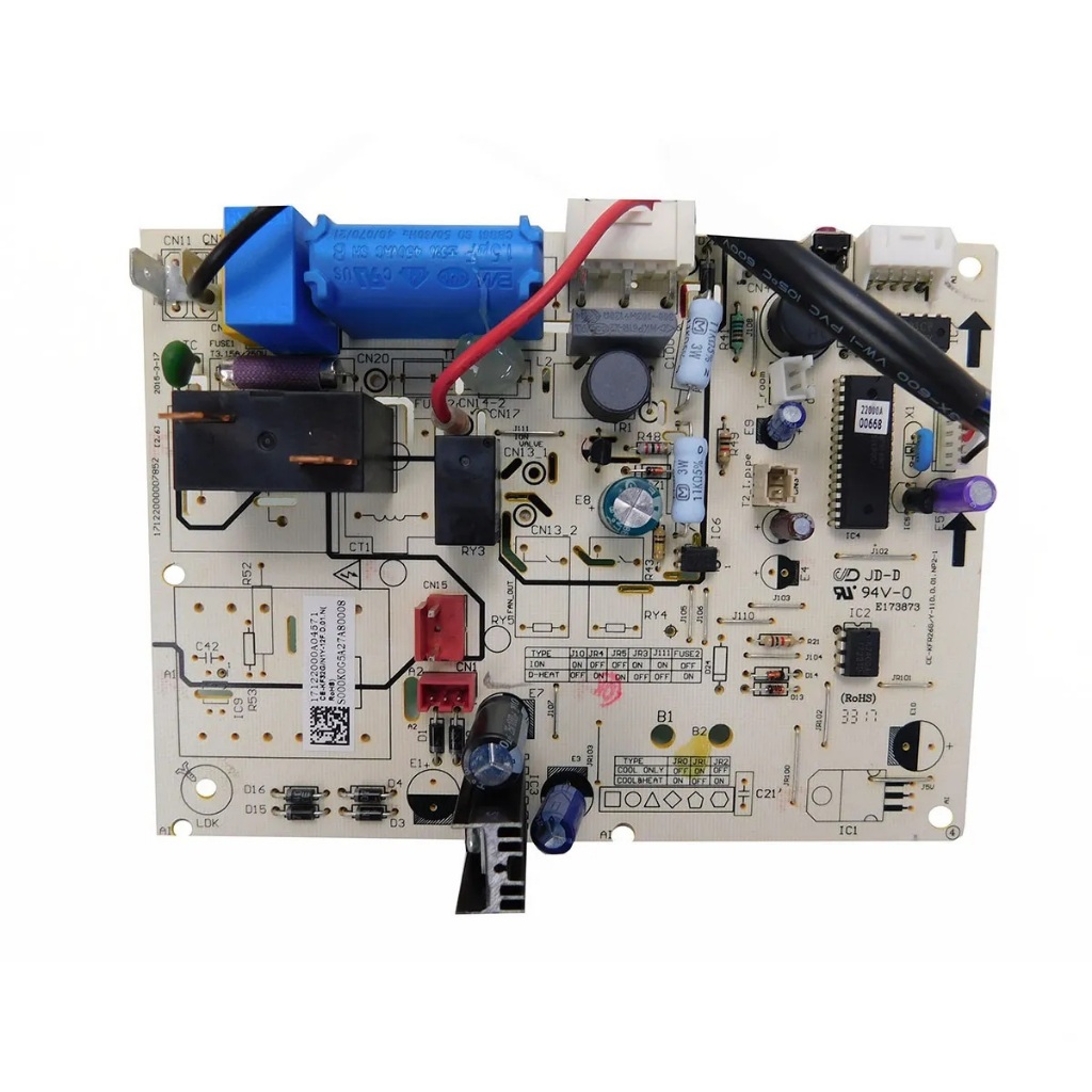 Placa Eletrônica Evaporadora Springer Midea 12.000 Btus