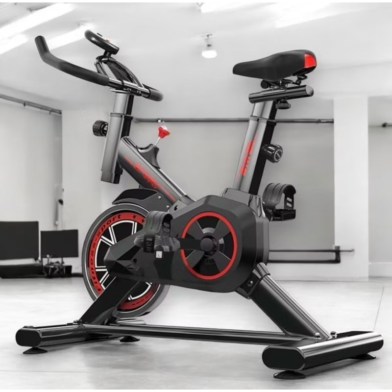 Bicicleta spinning Ergométrica Para exercícios com monitoramento Profissional Sport Suporta 120kg