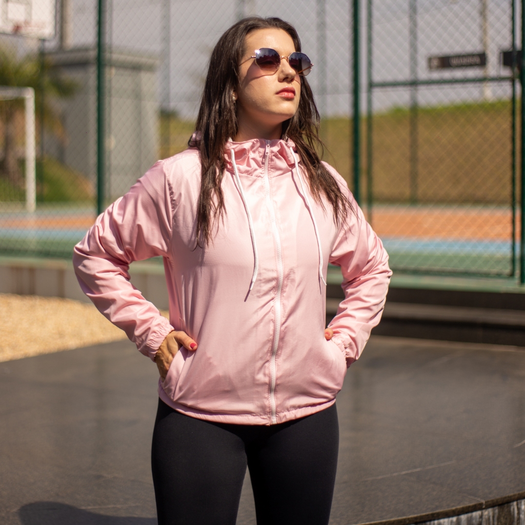 Jaqueta Corta Vento feminina Resistente Água 100% forrada Ultra-leve Esportiva em Oferta na Shopee