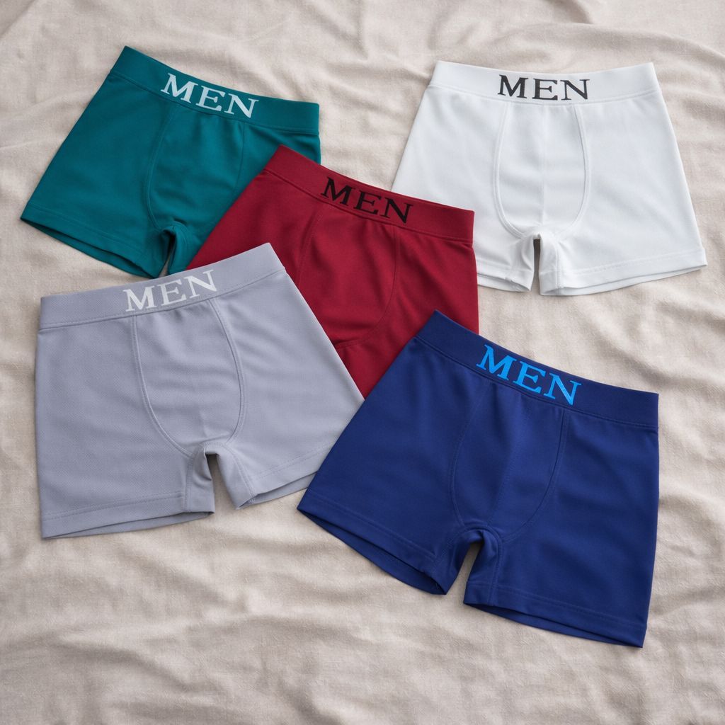 Kit com até 6 Cuecas Boxer Masculino de Microfibra Adulto em Oferta na Shopee