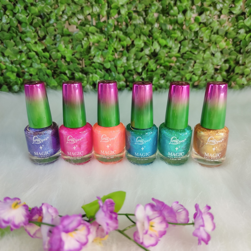 Esmalte em Gel Magic Effect Loveyes Unha Brilho Cintilante