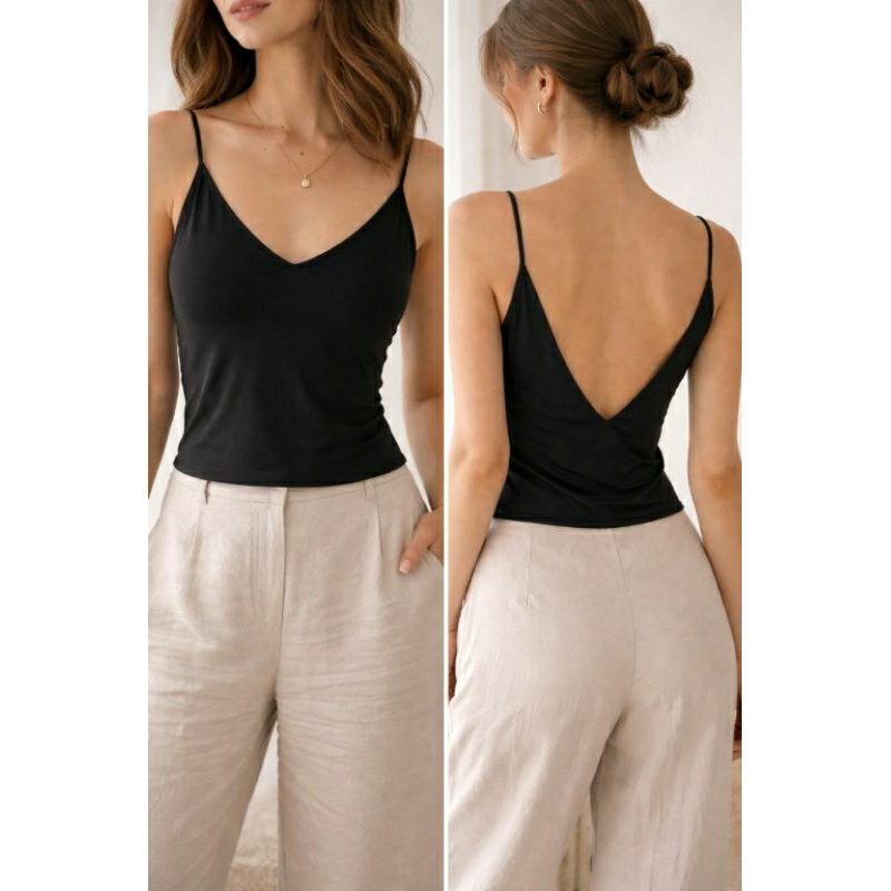 Blusa Alcinha Costas Profundas