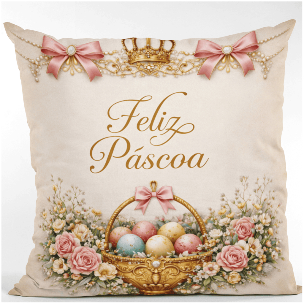 Capas de Almofada Decorativa de Páscoa  para Decoração de Sala e Quarto em Oferta na Shopee