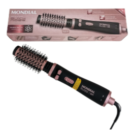 Escova Rotativa Black Rose Mondial 3 em 1 Bivolt 1200W ERB-01 Secadora Alisadora