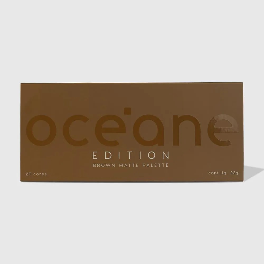 Paleta Multifuncional - Brown Matte Palette Océane Edition 22G
